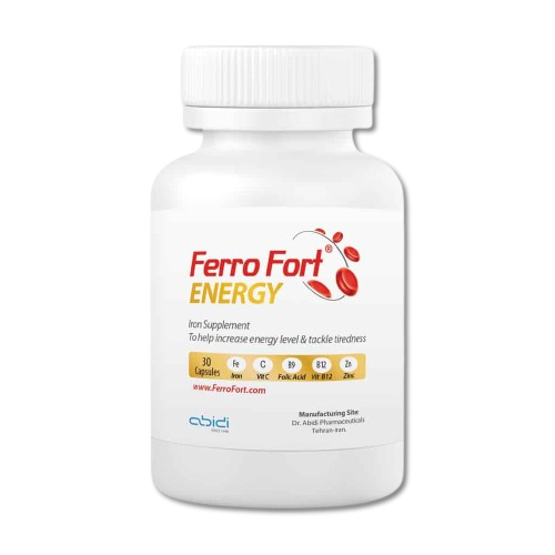 مای دارو - کپسول آهن فروفورت انرژی عبیدی