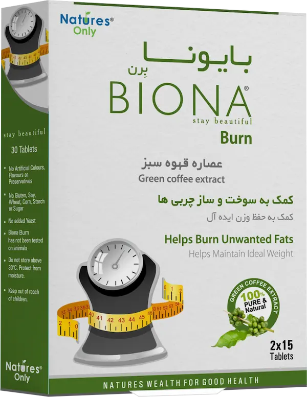 مای دارو - قرص بایونا برن نیچرز اونلی