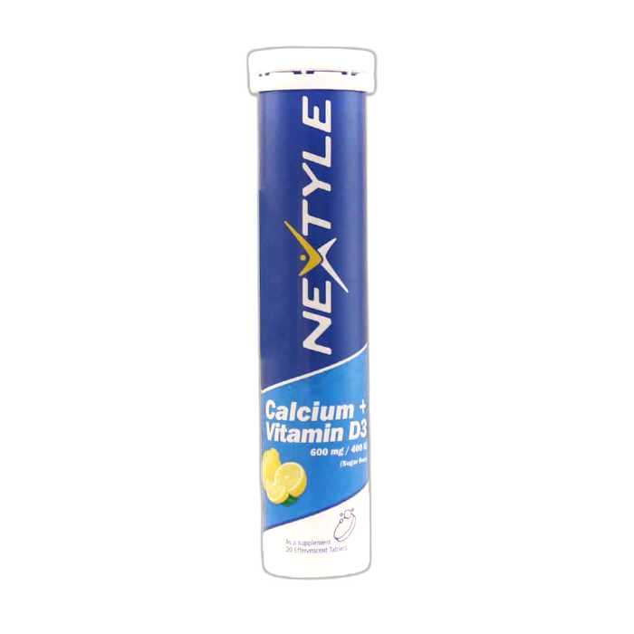 مای دارو - قرص جوشان کلسیم و ویتامین D3 نکستایل