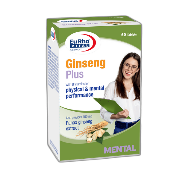 مای دارو - قرص جینسینگ پلاس یورو ویتال