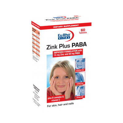 مای دارو - قرص زینک پلاس پابا یورو ویتال