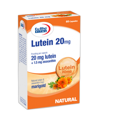 مای دارو - کپسول لوتئین 20 میلی گرم یورو ویتال