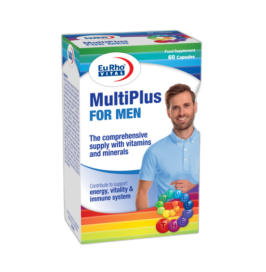 مای دارو - کپسول مولتی پلاس آقایان یورو ویتال