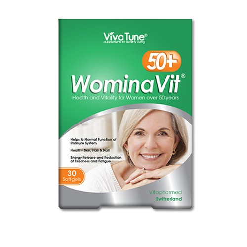 مای دارو - کپسول ومیناویت بالای ۵۰ سال ویواتیون