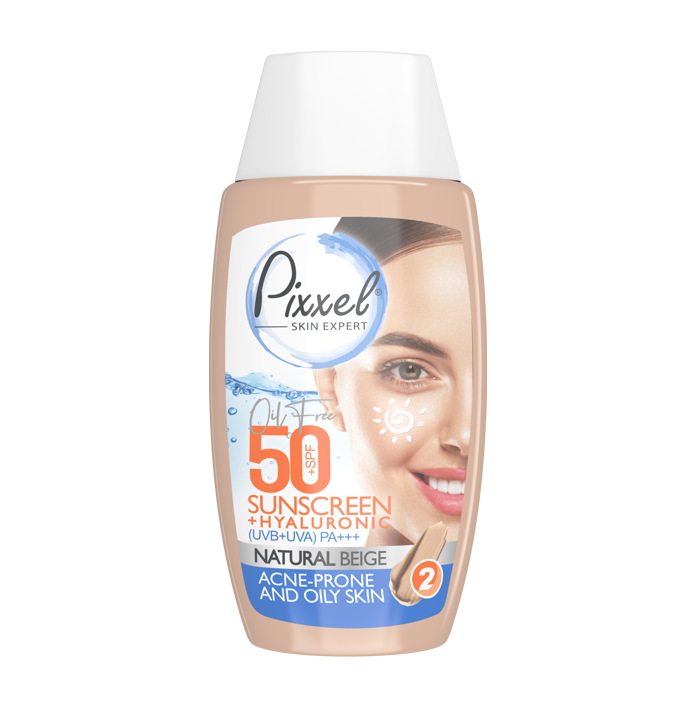 مای دارو - کرم ضد آفتاب رنگ بژ طبیعی مناسب پوست چرب پیکسل