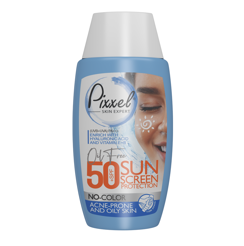 مای دارو - کرم ضد آفتاب  (بی رنگ) مناسب پوست جوشدار و چرب پیکسل