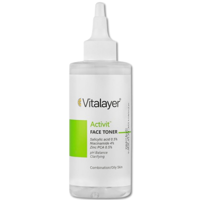 مای دارو - تونر پاک کننده صورت پوست مختلط و چرب ویتالیر