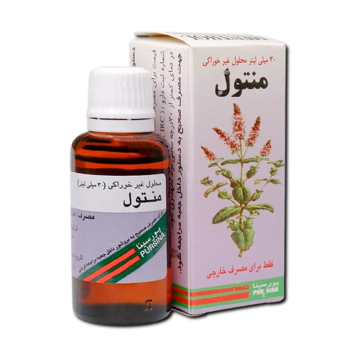 مای دارو - محلول غیر خوراکی منتول پورسینا