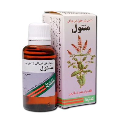 مای دارو - محلول غیر خوراکی منتول پورسینا