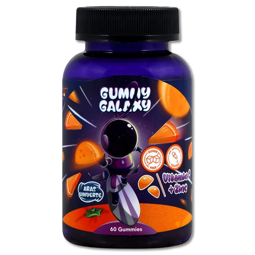 مای دارو - پاستیل ویتامین ث و زینک گامی گلکسی ارس یونیورس