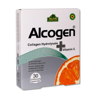 مای دارو - کپسول آلکوژن با ویتامین C آلفا ویتامینز