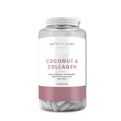 مای دارو - کپسول کوکونات کلاژن مراقبت از پوست، مو و ناخن مای ویتامینز