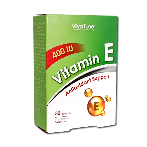 مای دارو - کپسول نرم ژلاتینی ویتامین E 400 واحد ویواتیون