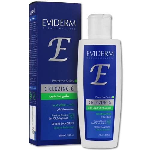 مای دارو - شامپو ضد شوره مخصوص موهای چرب سیکلوزینک جی اویدرم