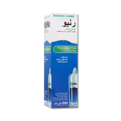 مای دارو - محلول شستشوی لنز رنیو بوش اند لومب (240 میلی لیتر)