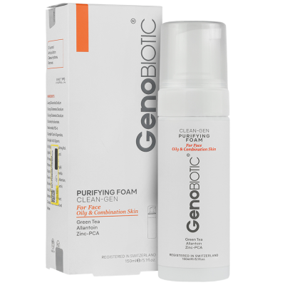 مای دارو - فوم شستشوی صورت (مناسب پوست های چرب و مختلط) ژنوبایوتیک