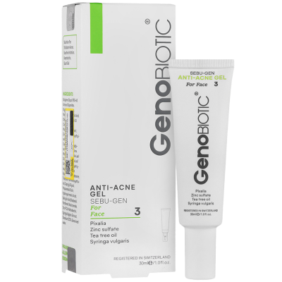 مای دارو - ژل ضد آکنه صورت سبوژن 3 ژنوبایوتیک