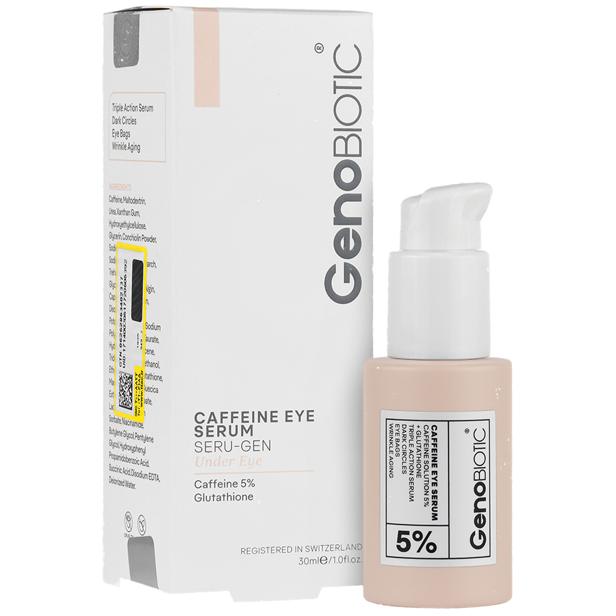مای دارو - سرم کافئین دور چشم ژنوبایوتیک