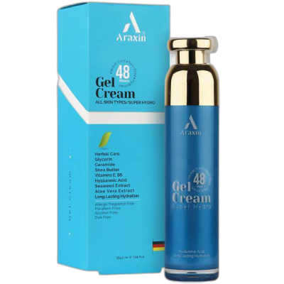 مای دارو - ژل کرم سوپر آبرسان گیاهی آراکسین