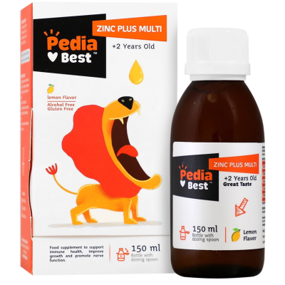 مای دارو - شربت زینک پلاس مولتی پدیابست