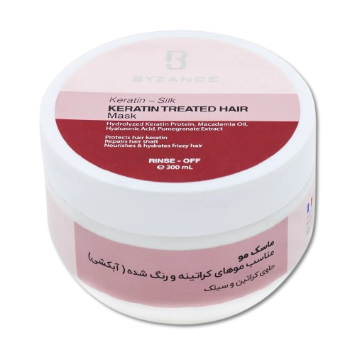 مای دارو - ماسک مو کراتینه و رنگ شده داخل حمام بیزانس