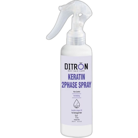 مای دارو - سرم دو فاز رطوبت رسان حاوی کراتین و روغن آرگان دیترون