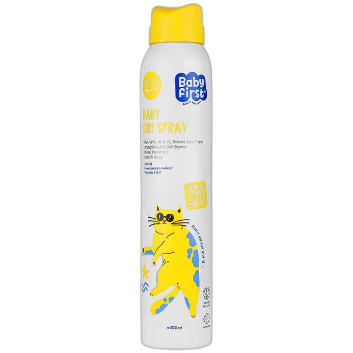 مای دارو - اسپری ضدآفتاب کودک SPF50 بیبی فرست