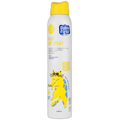 مای دارو - اسپری ضدآفتاب کودک SPF50 بیبی فرست
