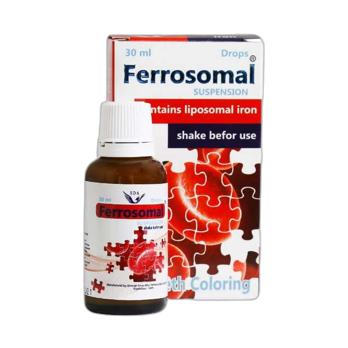 مای دارو - قطره آهن فروزومال 7 میلی گرم سیمرغ دارو عطار