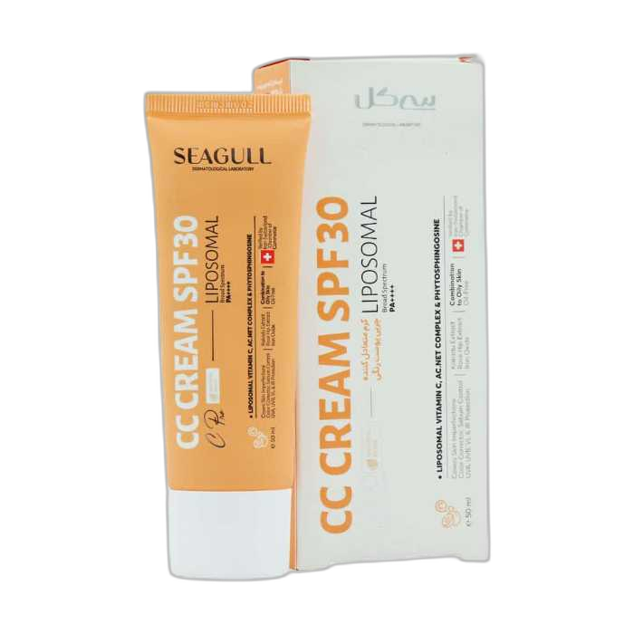 مای دارو - کرم رنگی متعادل کننده چربی پوست سی گلSPF30 (CC کرم سی گل)