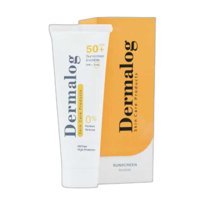 مای دارو - کرم ضد آفتاب درمالوگ پوست چرب SPF50 بی رنگ
